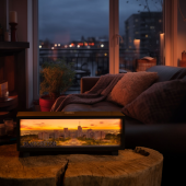 Нічник-панорама “Харків — залізобетон”, чорний