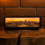 Ночник-панорама "Харьков - железобетон" черный