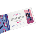 Чековая книжка желаний для него «Искушение»