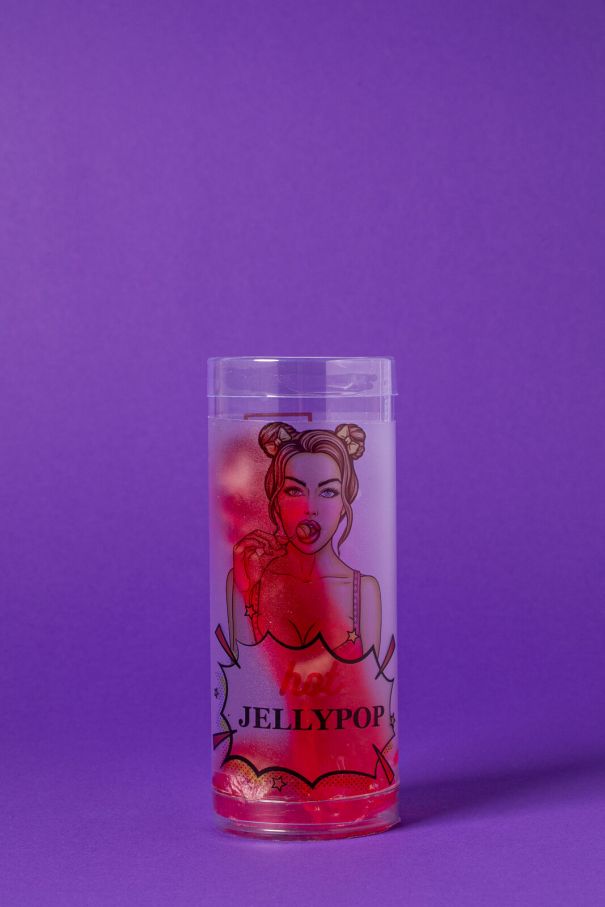 Желейні цукерки Jelly Bar HOT Jellypop Ягідний джин