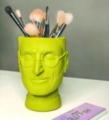 Арт-вазон "Стив Джобс" (салатовый)