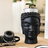 Арт-вазон "Будда" (чёрный)