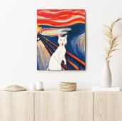 Картина по номерам x InnaRuda «Крик»