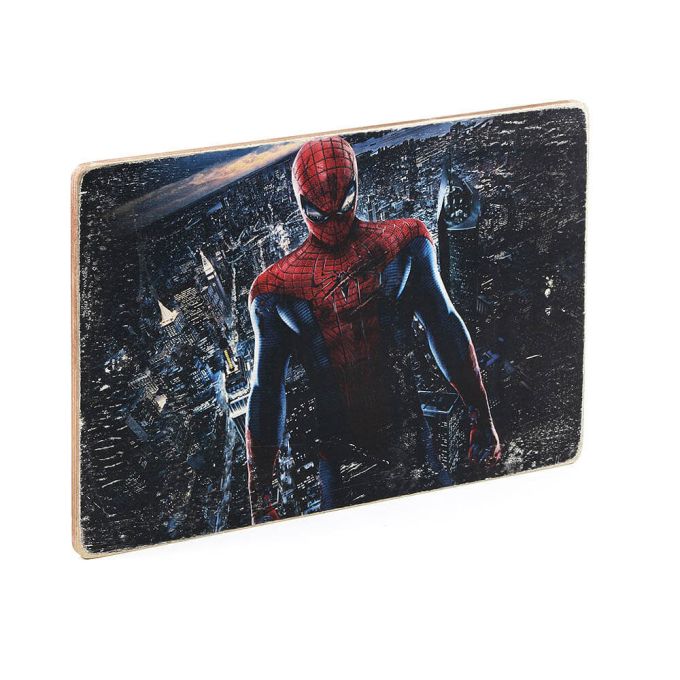 Деревянный постер "Spiderman #1"