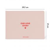 Фотоальбом А4 "Our love story"