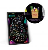 Скретч-постер 100ДЕЛ для пары LOVE edition