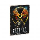 Деревянный постер "STALKER Shadow of Chernobyl"