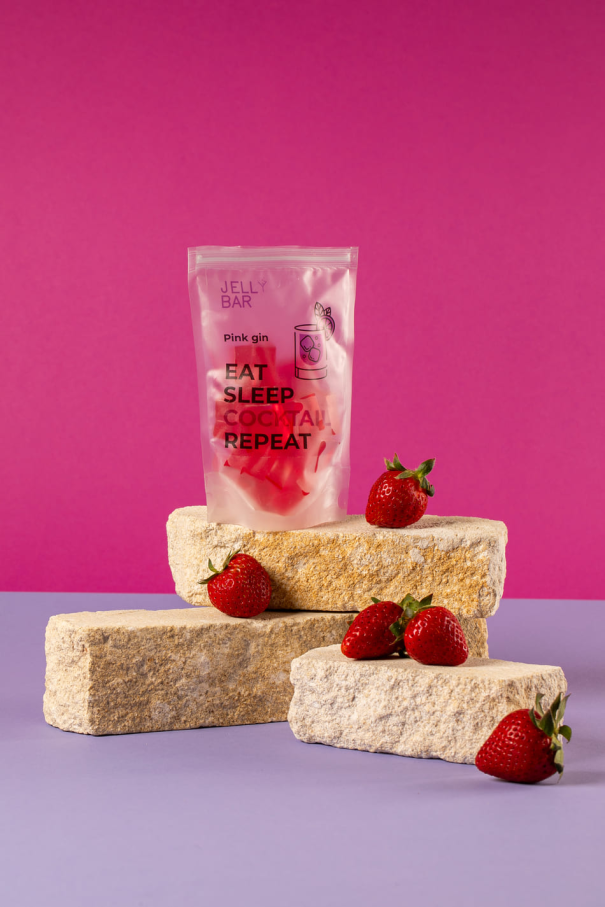 Желейні цукерки Jelly Bar Ягідний джин