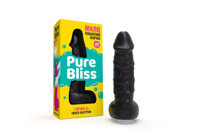 Мыло пенис Pure Bliss Big черный