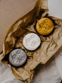 Свеча из пчелиного воска «Месяц и солнце»