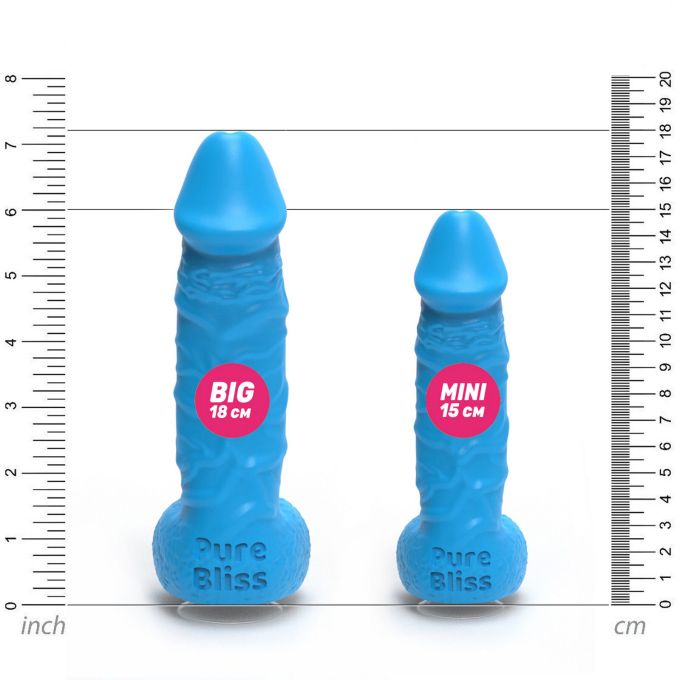 Мыло пенис Pure Bliss Mini синий