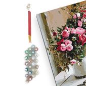 Картина за номерами "В майстерні флориста"