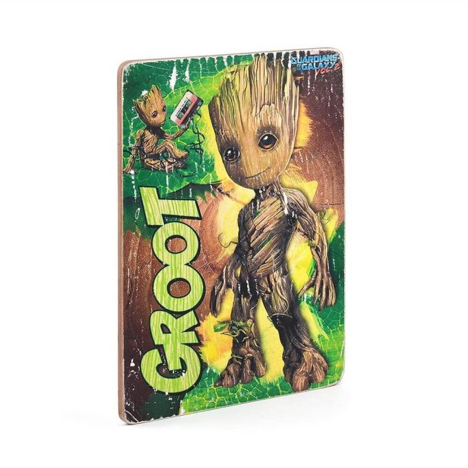 Дерев'яний постер "Guardians of the Galaxy Groot"