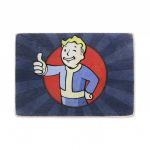 Деревянный постер "Fallout. Vault-Boy approves"