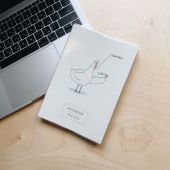 Блокнот Гусь "Здєлано"