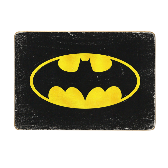 Дерев'яний постер "Batman Logo"
