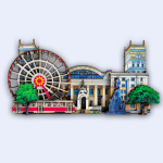 Об'ємний магніт "Харків"