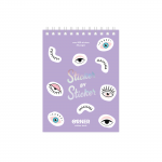 Стикербук лавандовый (Sticker book lavander)