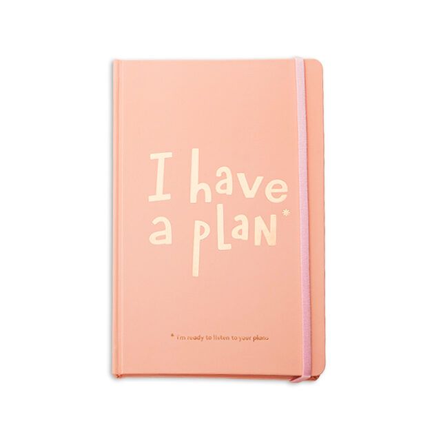 Міні-планер "I HAVE A PLAN" персиковий