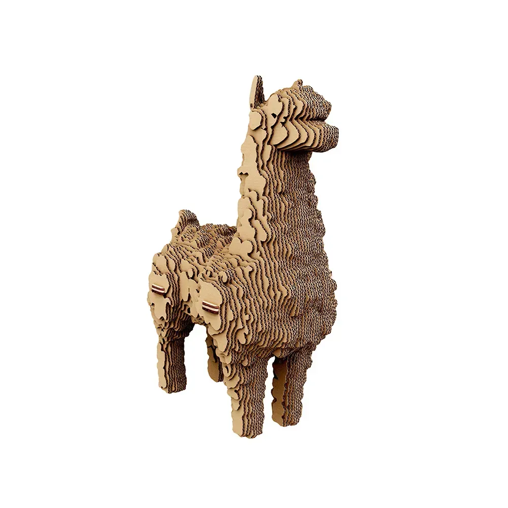 Картонний 3Д пазл "ALPACA"