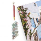 Картина за номерами «Дворик у Греції»