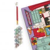 Картина по номерам x Grekhov «Комната художников»