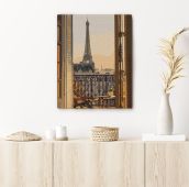  Картина за номерами «Паризьке вікно»