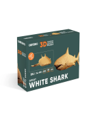 Картонний 3Д пазл "Акула"