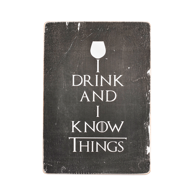 Дерев'яний постер "Game of Thrones # 10"