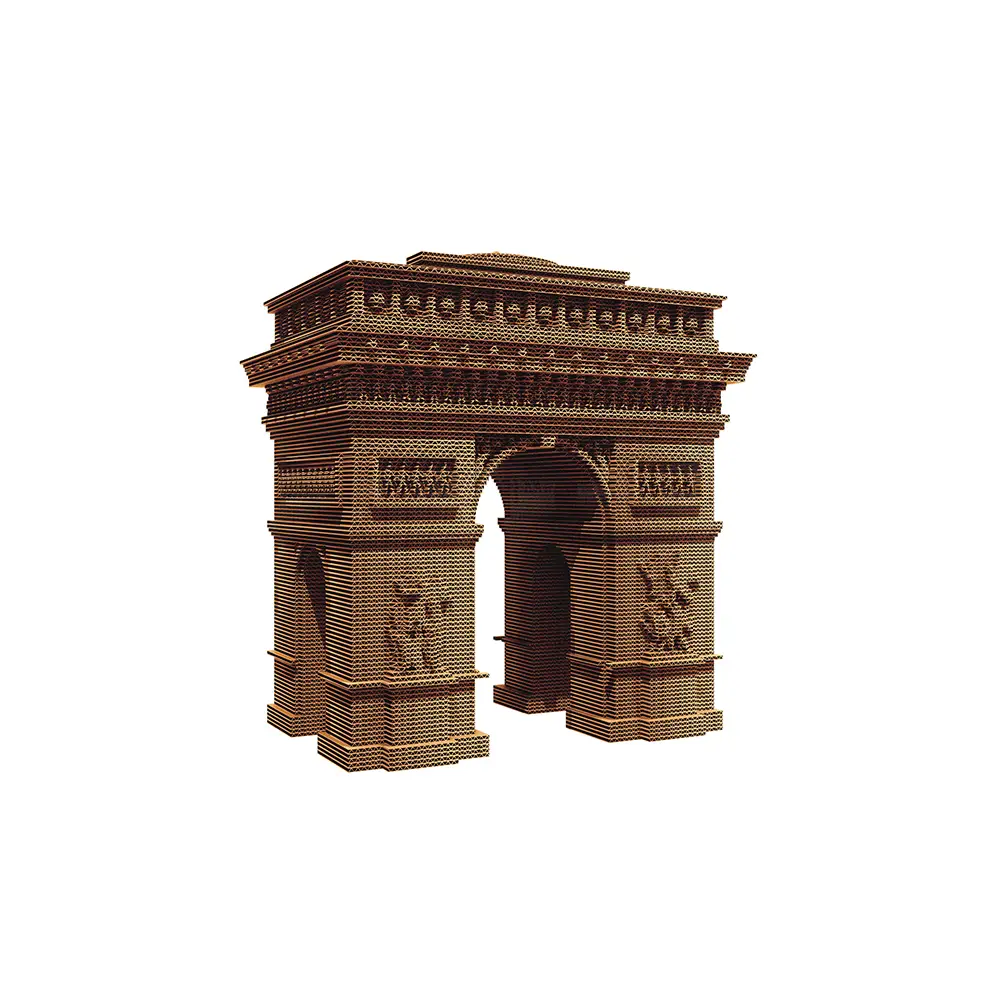 Картонний 3Д пазл "Тріумфальна арка(Париж)"