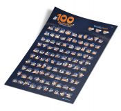 Скретч постер 100СПРАВ для пари Kamasutra edition