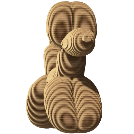 Картонний 3Д пазл "Balloon dog"