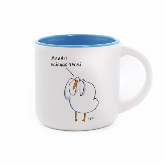 Чашка Гусь "Мудаки"