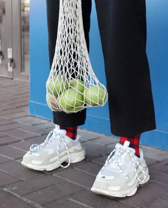 Авоська крученая нитка (Белая)