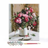 Картина за номерами "В майстерні флориста"