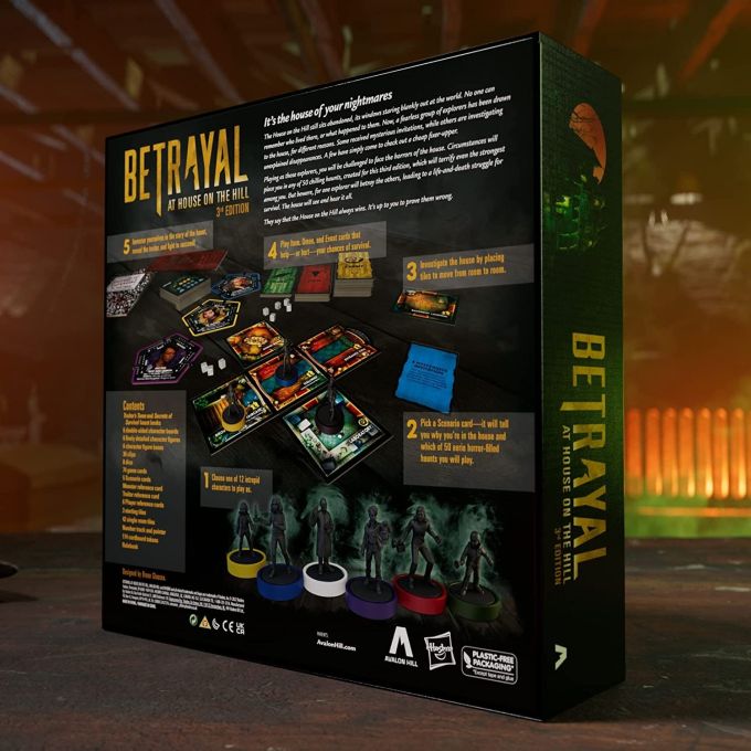 Betrayal at the House on the Hill 3rd Edition