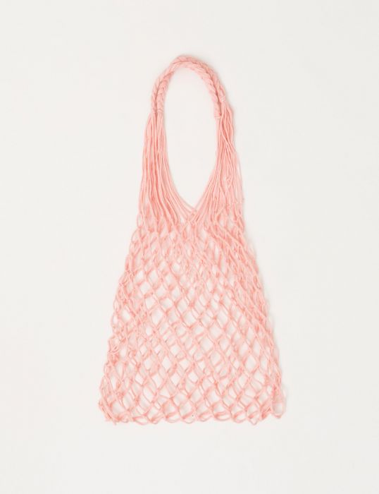 Авоська крученая нитка (Персиковая)