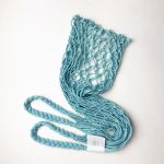 Авоська макраме нить (Бирюза пастель)