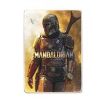 Деревянный постер "Star Wars. Мандалорец. Арт"