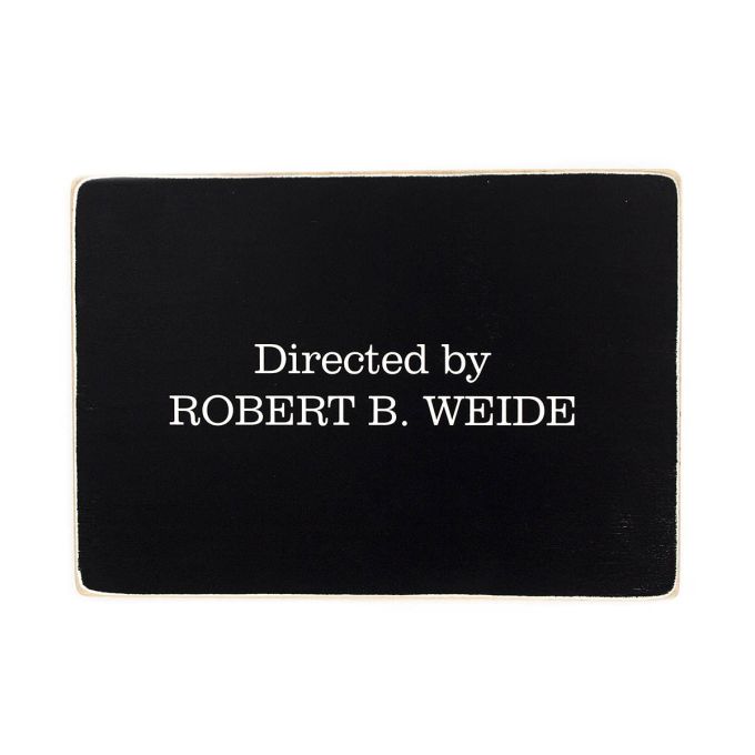 Дерев'яний постер "Directed by Robert B. Weide"