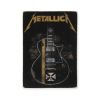 Деревянный постер "Metallica. Металика. Гитара"