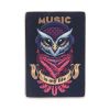Деревянный постер "Music - is my life"