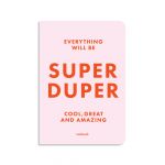 Блокнот в клеточку SUPER DUPER розовый