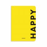 Блокнот в клеточку Happy