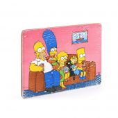 Деревянный постер "The Simpsons #6 Family"