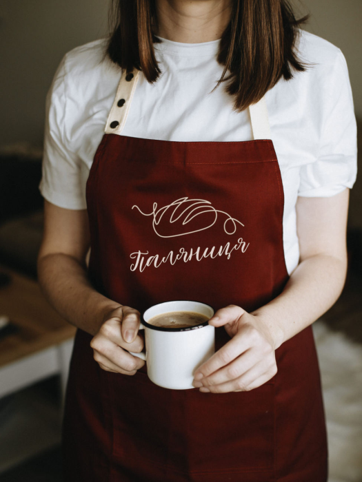 Фартук "Паляниця"  бордо