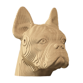 Картонний 3Д пазл "Bulldog"