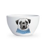 Тарелка глубокая "Мопс"