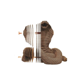 Картонний 3Д пазл "COBRA"