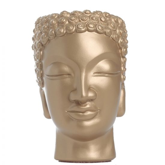 Арт-вазон "Будда" (золотой)